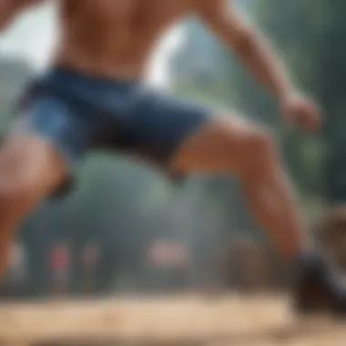 Athletes enjoying their performance in stylish shorts