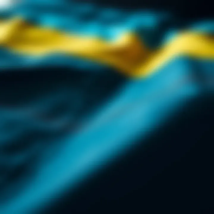 Close-up of advanced fabric technology used in board shorts