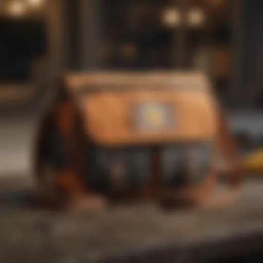 Stylish Carhartt Legacy Crossbody Bag on display outdoors