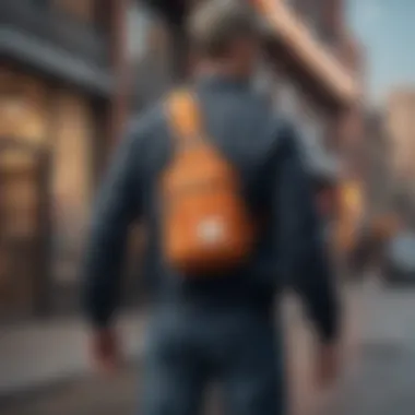 Carhartt Legacy Crossbody Bag in an Urban Setting Carhartt Legacy Crossbody Bag in an urban setting