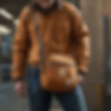 Showcase of Versatile Features of Carhartt Legacy Crossbody Bag Versatile features of the Carhartt Legacy Crossbody Bag showcased