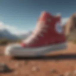 Dynamic view of the Converse Starhike showcasing its design and color options