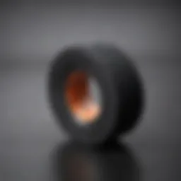 Close-up of Mob Black Grip Tape texture