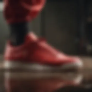 Cultural Impact of Red in Adidas Footwear Cultural impact of red color in Adidas shoes within extreme sports.