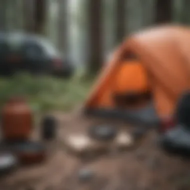 Diverse Range of Poler Camping Gear Poler camping gear laid out showcasing various products