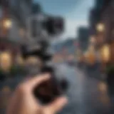 Hohem GoPro gimbal showcasing its sleek design