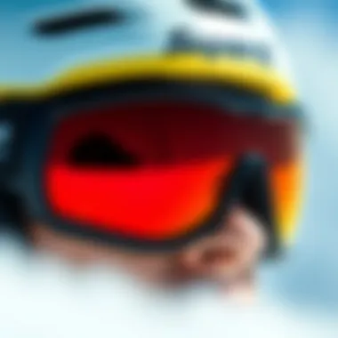 Close-up of lenses showcasing UV protection features