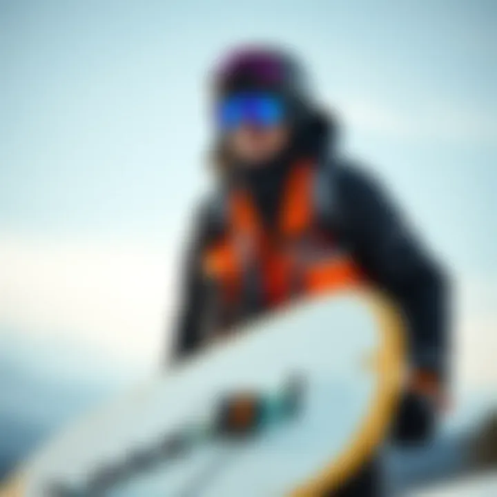 Safety and Preparation with the KT Board Safety gear and KT board ready for an extreme sports adventure
