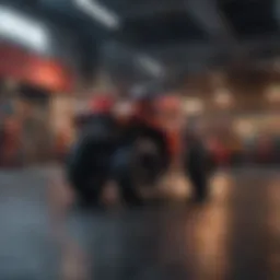 A vibrant online shopping homepage featuring discount offers