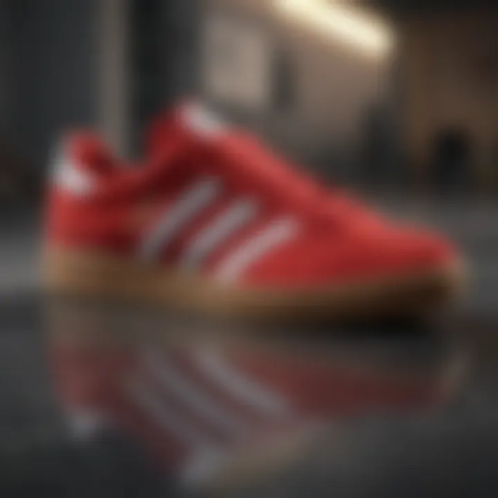 Adidas Busenitz signature model footwear displayed prominently