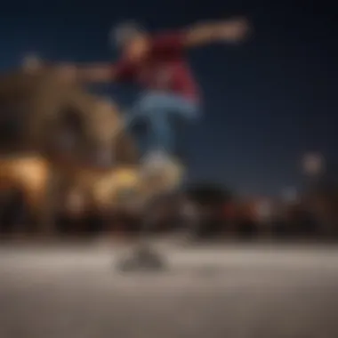 Christian Hosoi performing a trick, illustrating his influence on skateboarding