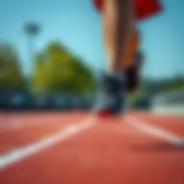 Performance Testing of New Balance 247 V2 on Track Runner testing the performance metrics of New Balance 247 V2 on a track