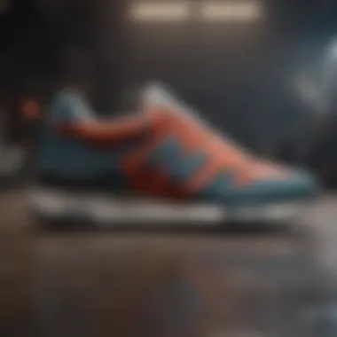 Innovative design of the New Balance Tiago sneaker showcasing its unique aesthetic