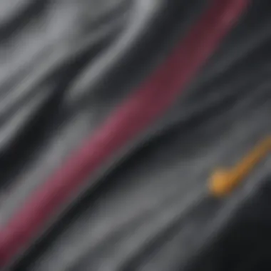 Close-up of the innovative fabric used in Nike Flow shorts