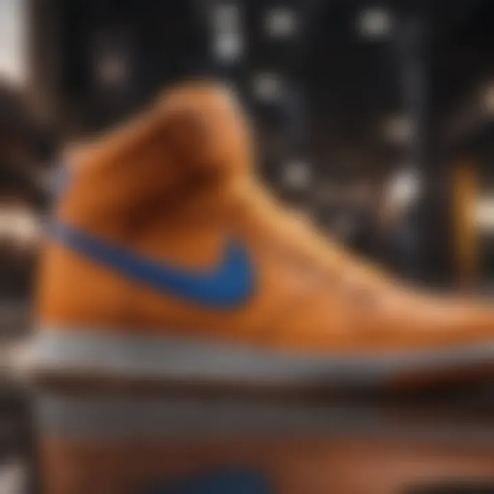 Cultural significance of Nike Royal Mid within urban lifestyle settings