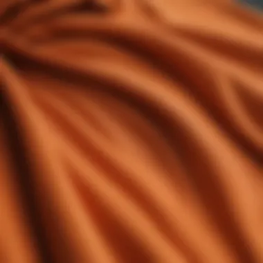 Close-up of the fabric texture used in the Primitive Dragonball Z hoodie