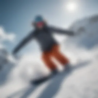 Diverse snowboarding styles showcased on a snowy slope