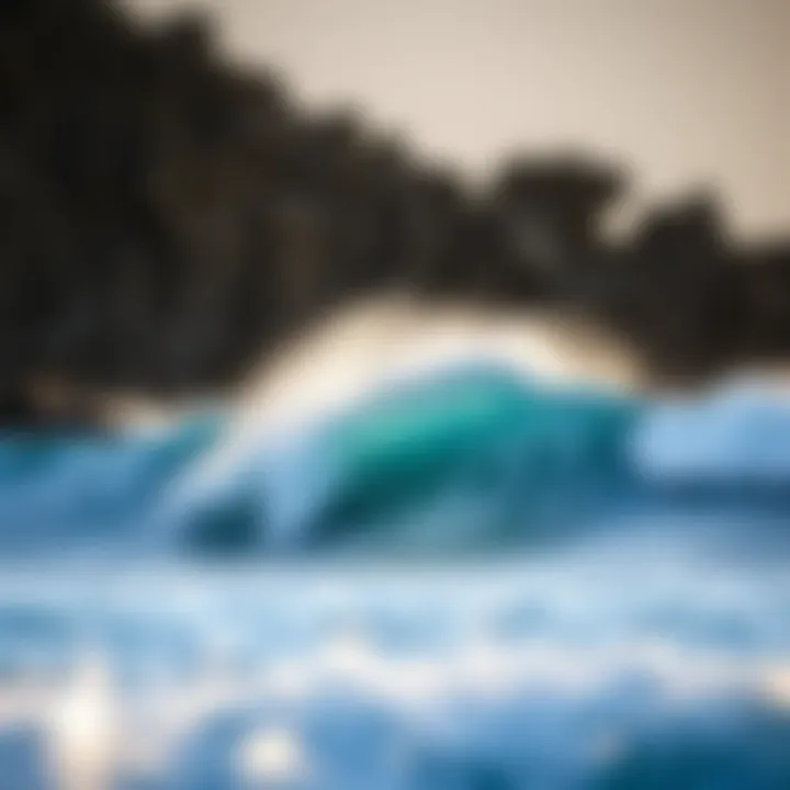Vibrant Waves at Channel Islands Vibrant waves crashing against rocky coastline