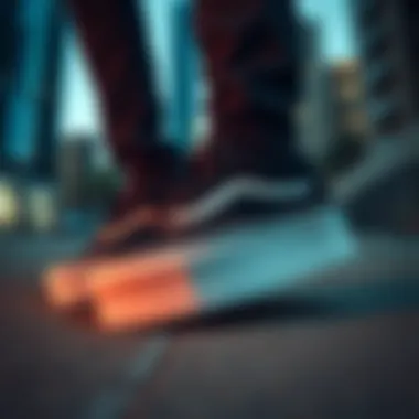 Urban Style with Black Vans Platform Sneakers Black Vans platform sneakers in an urban setting