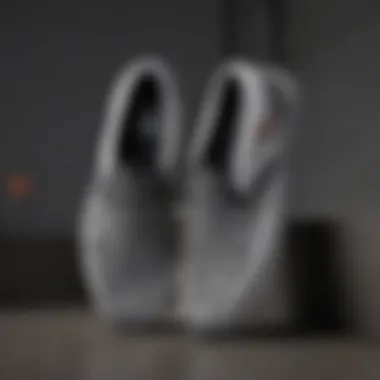 Close-up view highlighting the unique design patterns of Vans Slip-Ons