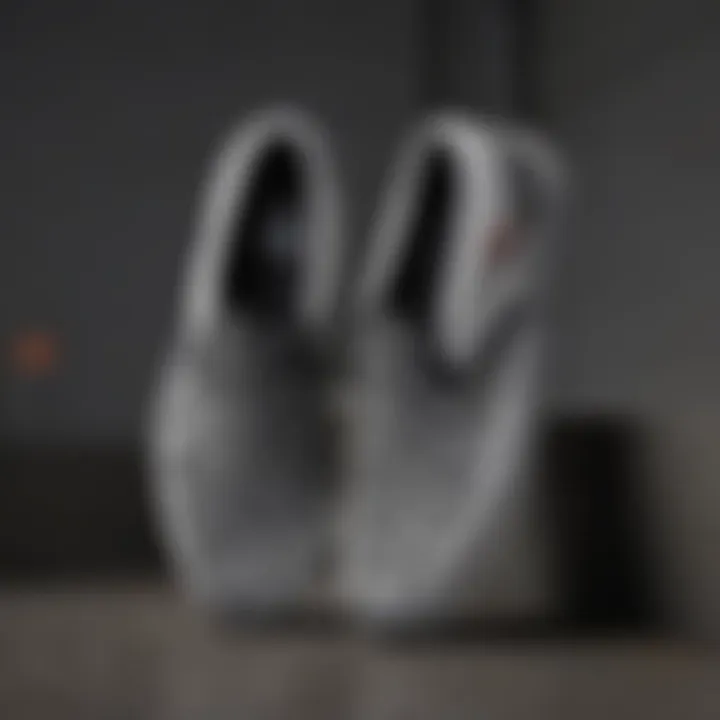 Close-up view highlighting the unique design patterns of Vans Slip-Ons