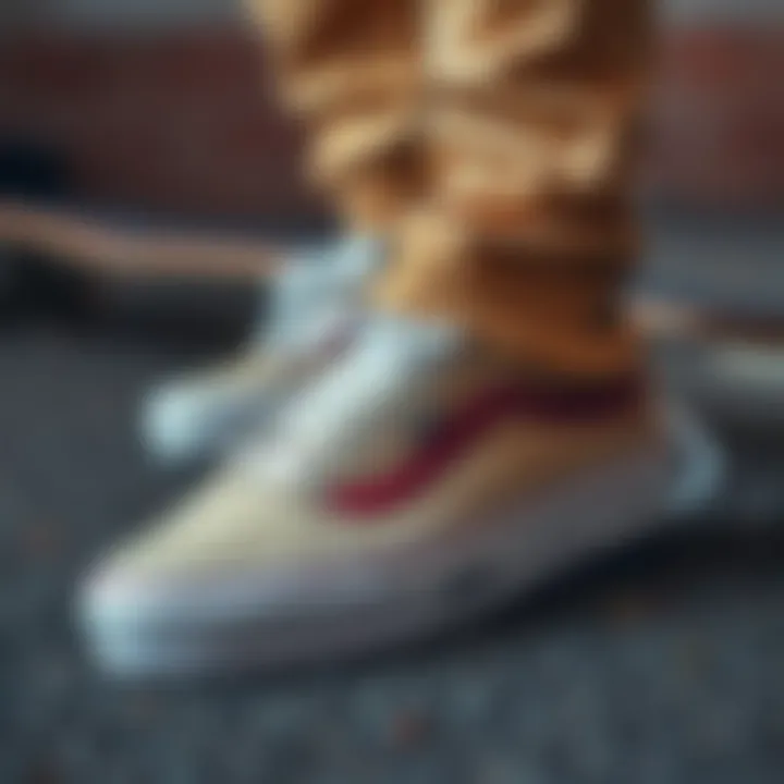 Vans Old Skool shoes featuring the iconic side stripe, suitable for both style and function.