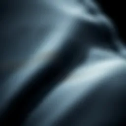 Close-up of premium wetsuit fabric showcasing texture and flexibility