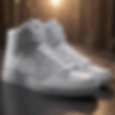 Historical overview of white Nike high tops
