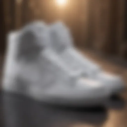 Historical overview of white Nike high tops