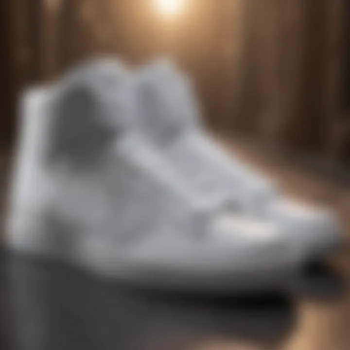 Historical overview of white Nike high tops