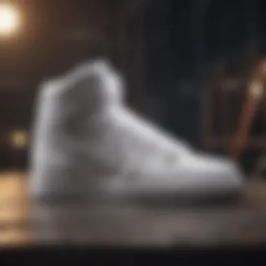 Styling options with white Nike high tops