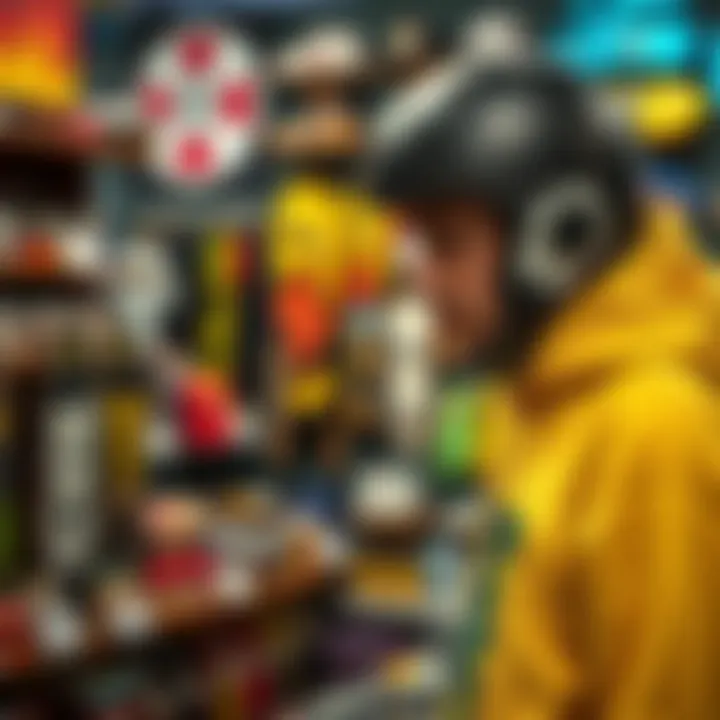Innovative Products at Fairfax Skate Shop Unique product offerings showcasing creativity