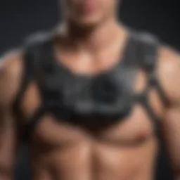 GoPro chest piece showcasing secure fit and adjustable straps