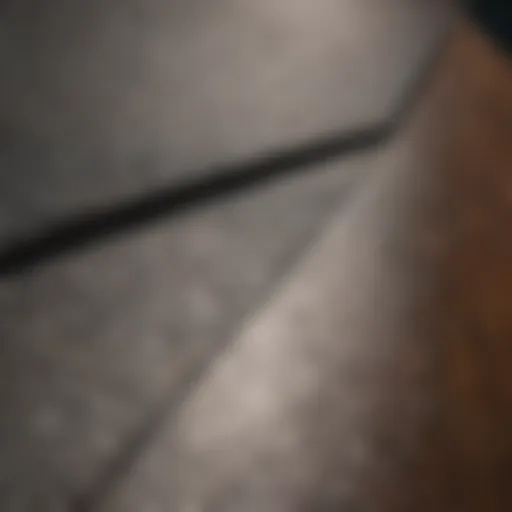 Close-up view of high-quality griptape texture