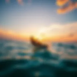 A vibrant kitesurfing scene at sunset over the pristine beaches of Sri Lanka