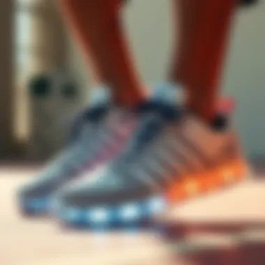 Technological features of K-Swiss Court footwear