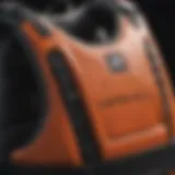 Close-up of Liquid Force Wakeboard Vest showcasing materials and stitching