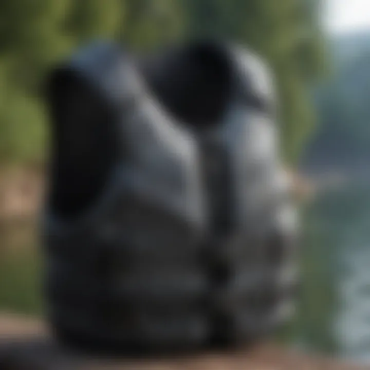 Visual comparison of different sizing options for the Liquid Force Wakeboard Vest