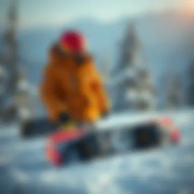 Essential snowboarding gear laid out for beginners