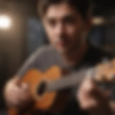 Mastering Finger Placement Techniques Demonstration of finger placement on ukulele