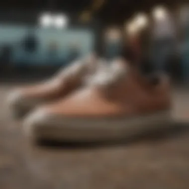 Materials in Straye Skate Shoes Materials used in Straye skate shoes showcasing durability and comfort