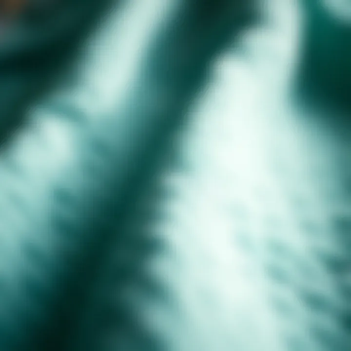 High-Quality Fabric of Towel Poncho Close-up of high-quality fabric showcasing the texture and durability of a towel poncho
