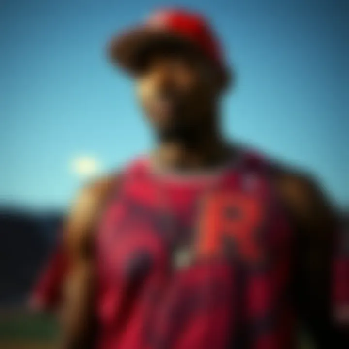 Dennis Rodman's Cultural Influence Artistic representation of Dennis Rodman's influence in sports culture