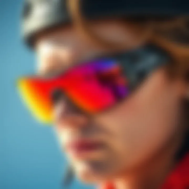 Trendy sunglasses with innovative designs and colors