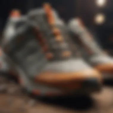 Quality Craftsmanship of Merrell Sneakers A close-up of a Merrell sneaker showcasing its quality materials and craftsmanship.