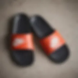 Showcasing the sleek design of the Nike Benassi Duo Ultra Slide