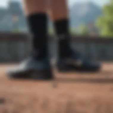 Different sports gear compatible with Nike Black Crew Socks
