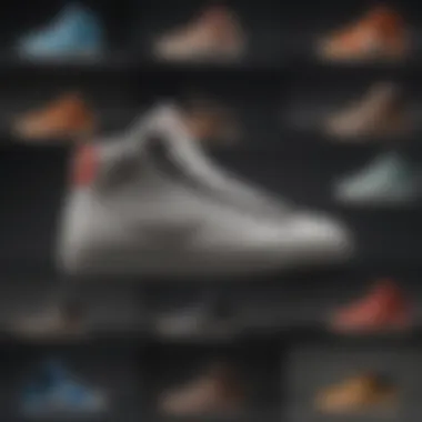 A collage depicting the cultural influence of the Nike Blazer Mid Leather across fashion and sports
