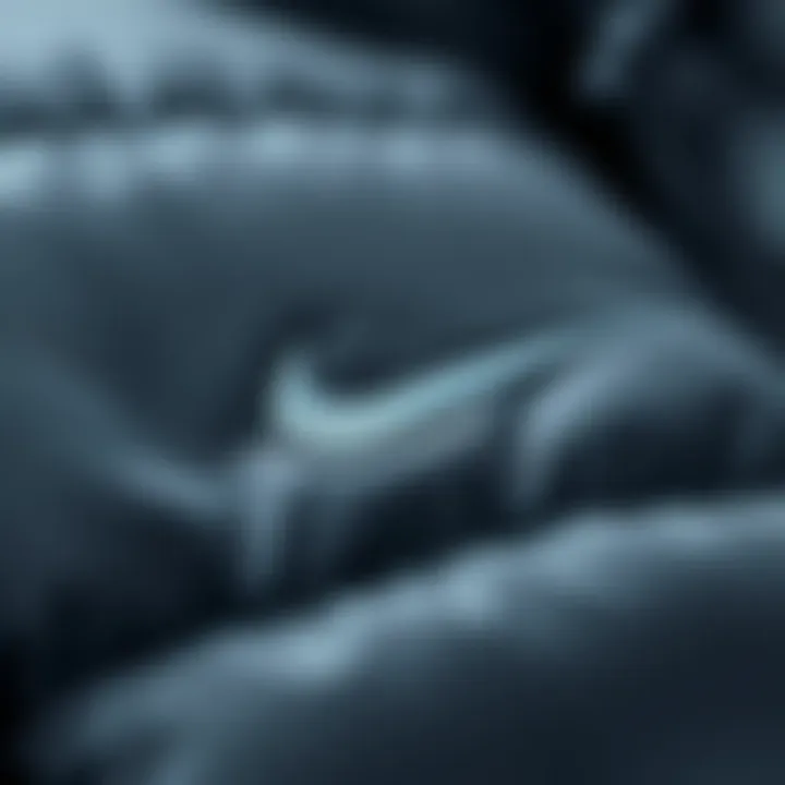 Close-up of the jacket's material texture