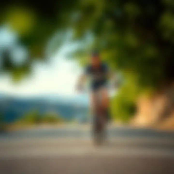 The Joy of Cycling: Exploring Scenic Routes for Motivation Cyclist enjoying a scenic route